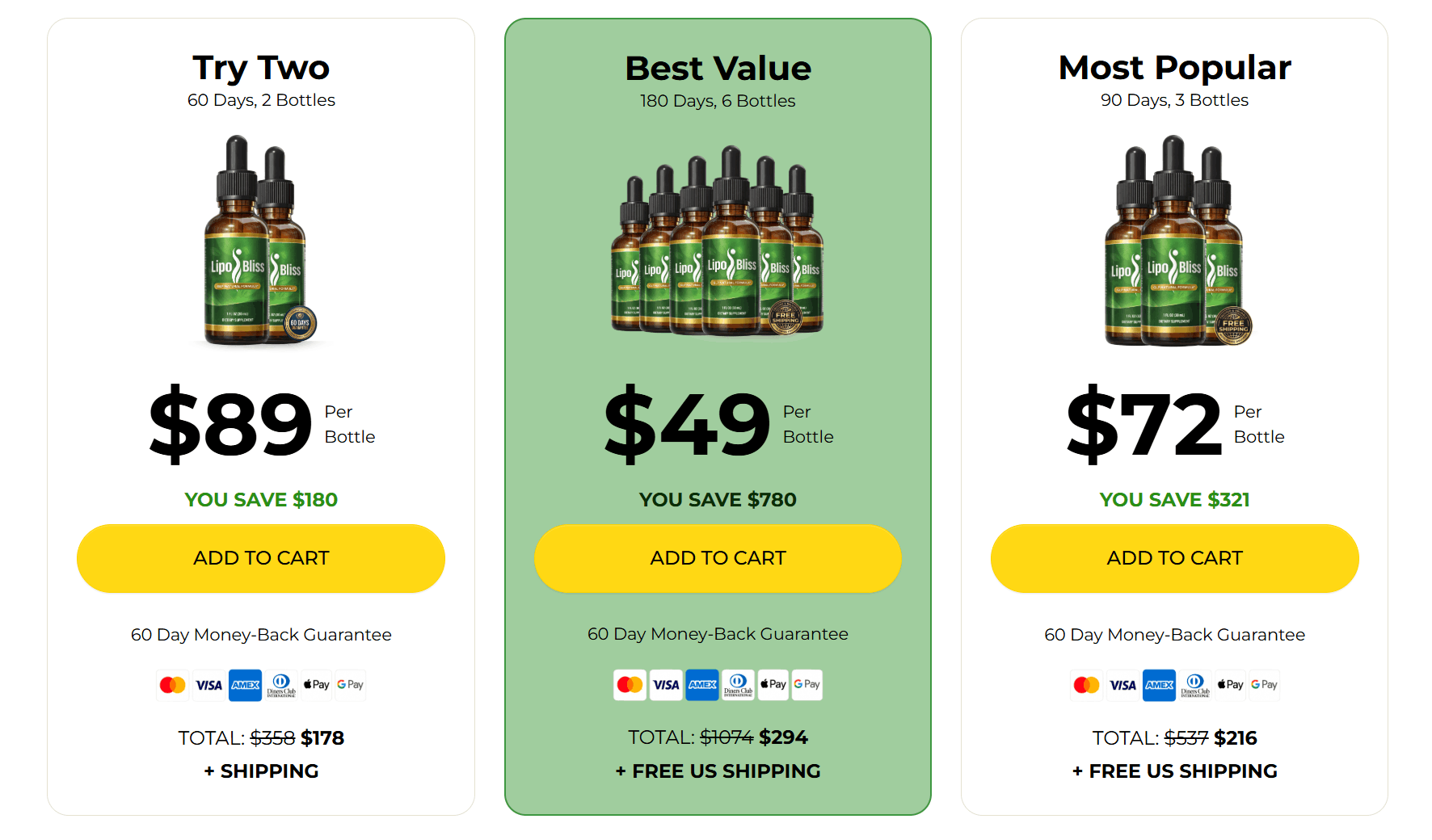 LipoBliss discount